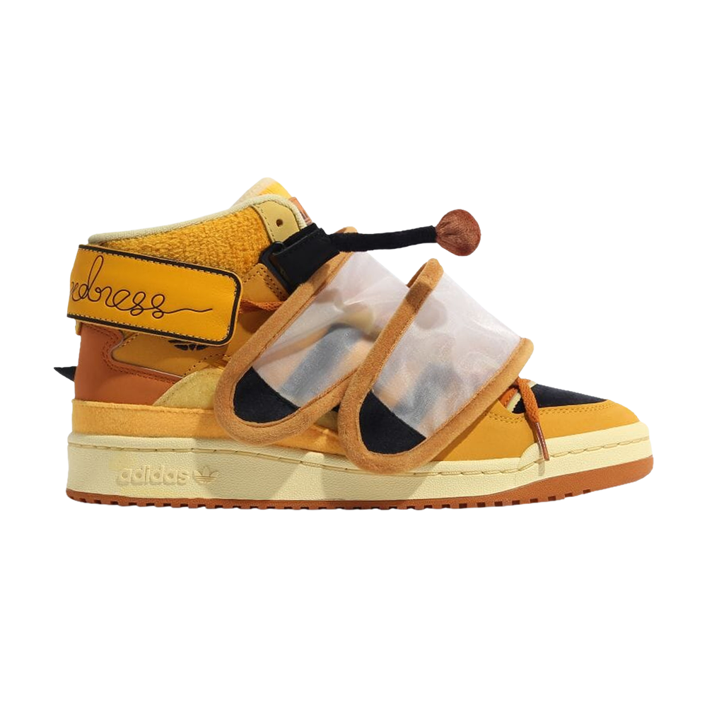 Pre-owned Adidas Originals Melting Sadness X Forum Exhibit Mid 'babo' In Yellow