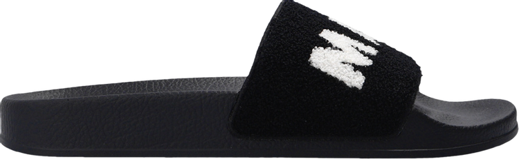 Marni Wmns Logo Pool Slide Sandal 'Black'