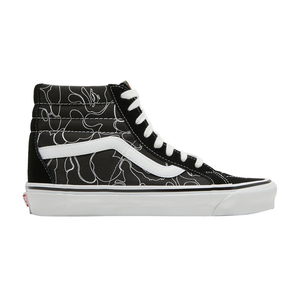 Vans BAPE x Sk8-Hi 38 DX 'Lined Camo' | Black | Men's Size 6