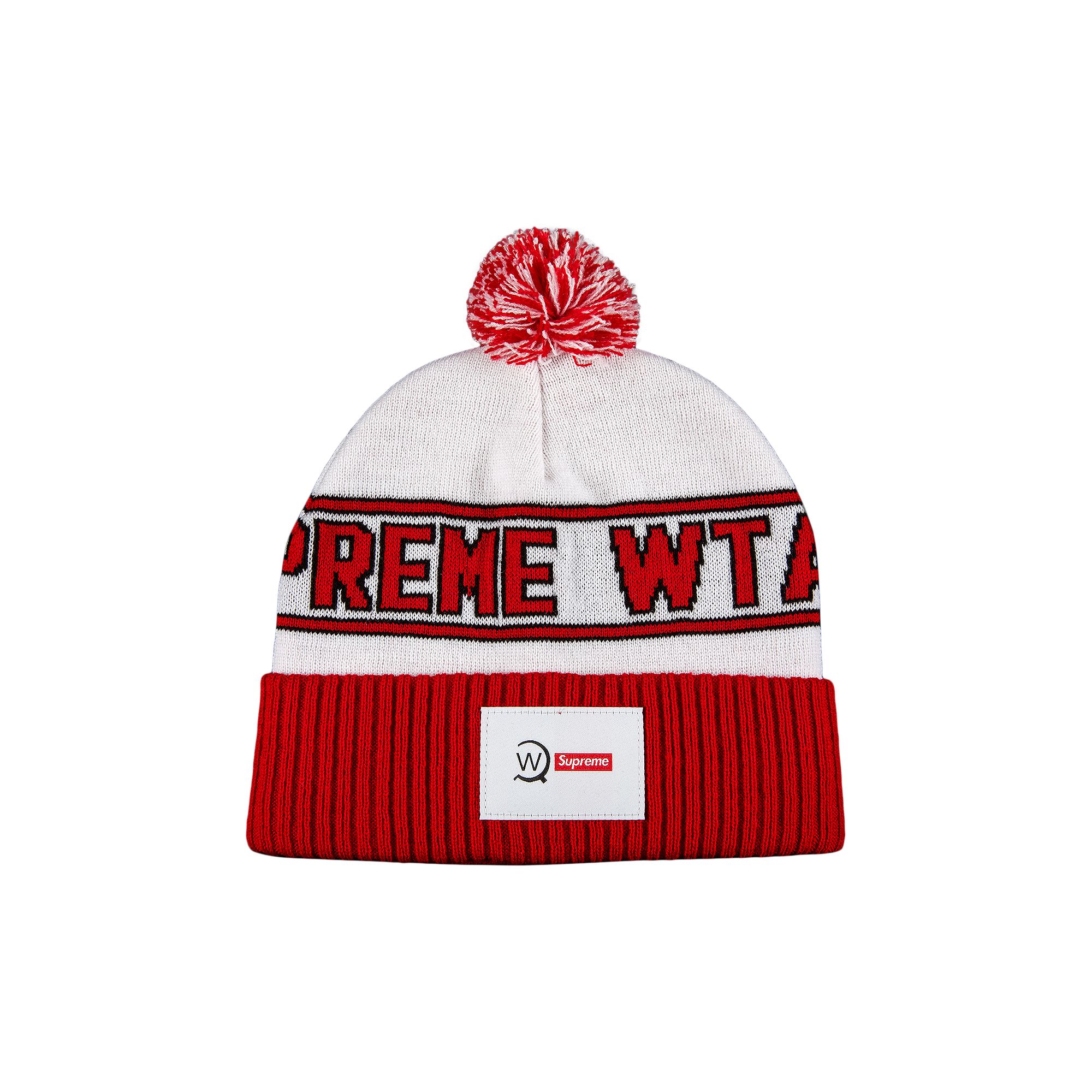Supreme x WTAPS Beanie 'White' | Men's Size Onesize