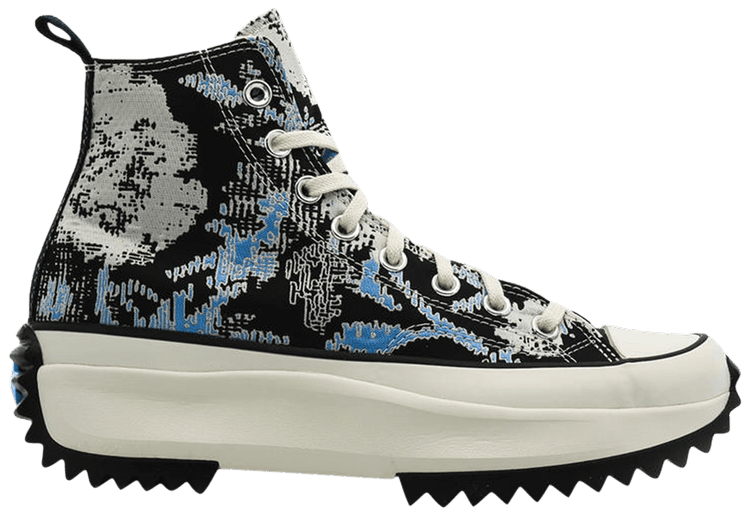 Converse Run Star Hike High Floral Fusion   University Blue