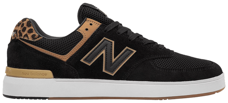 New Balance All Coasts 574 Black Leopard