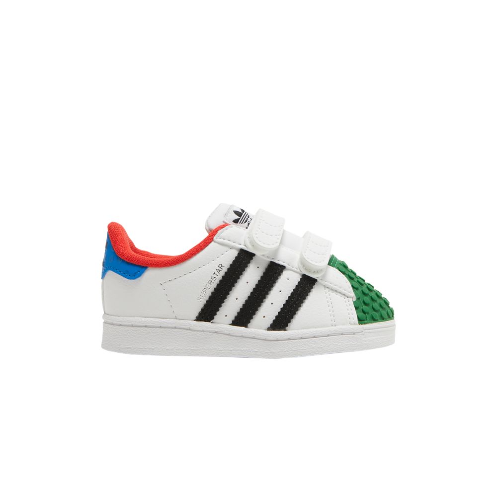 LEGO x Superstar CF I 'White Yellow Green' - H03970