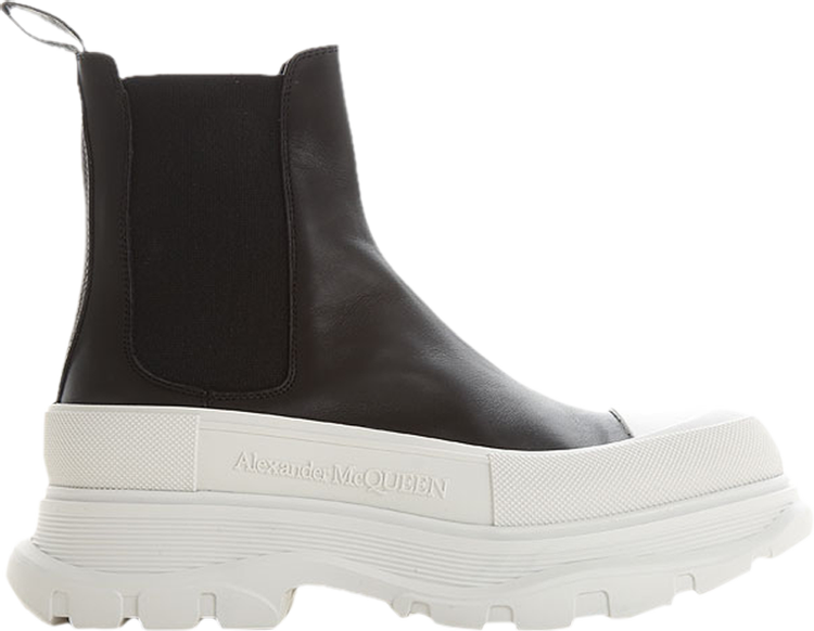 Alexander McQueen Tread Slick Boots 'Black White'