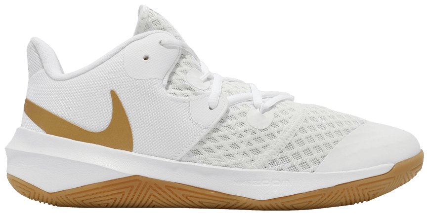 Buy Zoom Hyperspeed Court SE #39 White Metallic Gold #39 DJ4476 170 GOAT