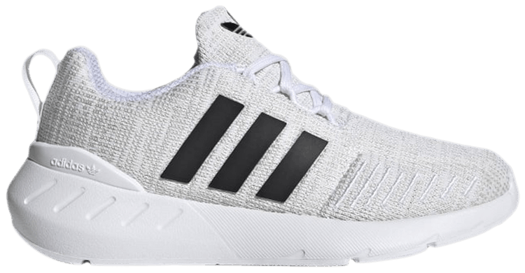 Adidas Swift Run 22 Little Kid White Grey