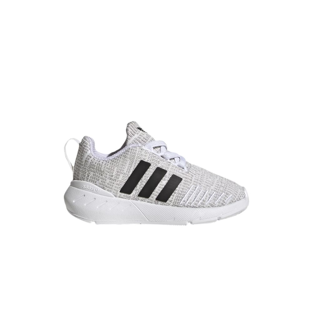Pre-owned Adidas Originals Adidas Swift Run 22 I 'white Grey' | Infant Size 9 In Gray