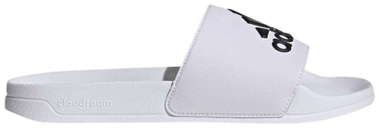 Buy Adilette Shower Slide 'White Black' - GZ3775 | GOAT
