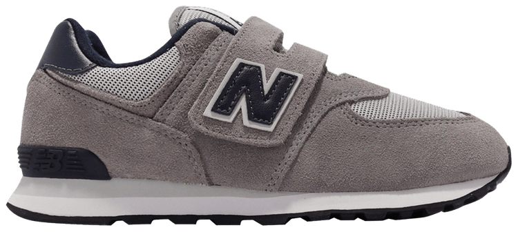 New Balance 574 Little Kid Wide Grey Navy