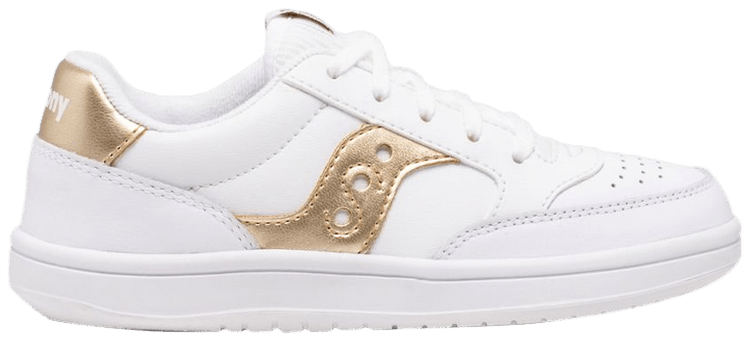 Saucony Jazz Court Big Kid White Gold
