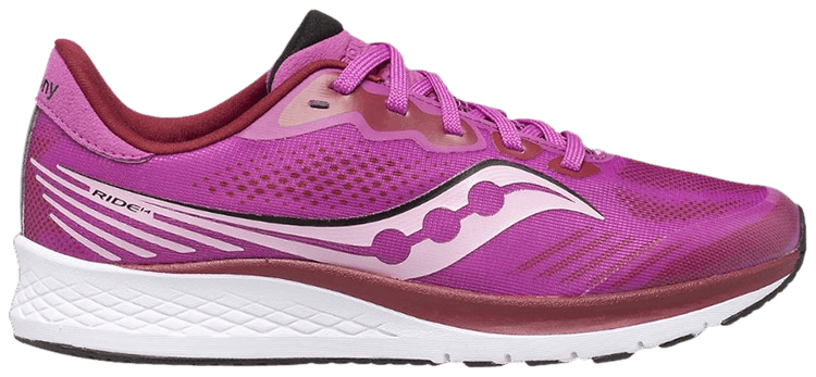 Saucony Ride 14 Big Kid Pink