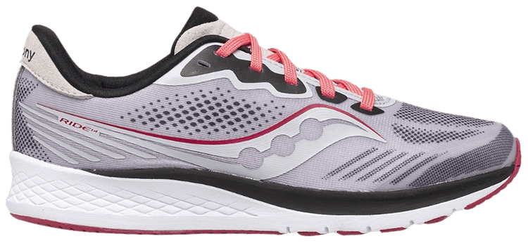 Saucony Ride 14 Big Kid Fog Cherry