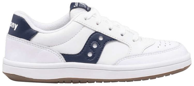 Saucony Jazz Court Big Kid White Navy