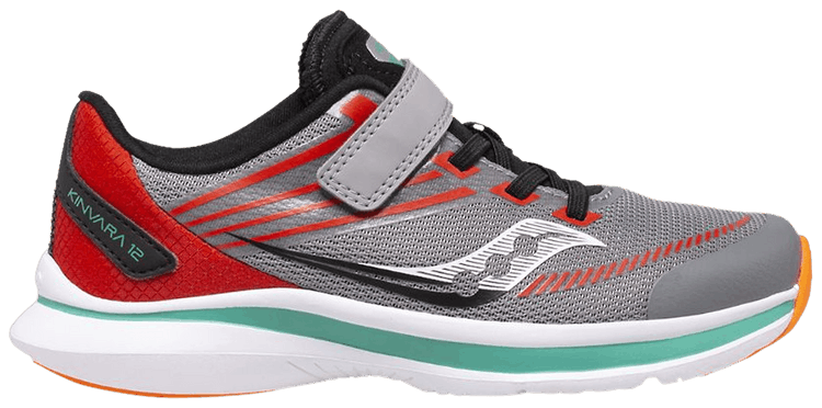 Saucony Kinvara 12 AC Big Kid Grey Orange