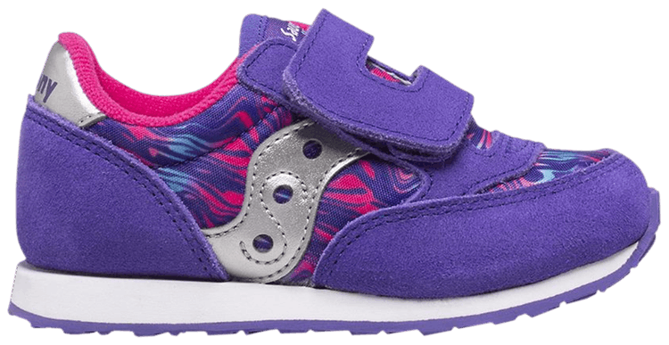 Saucony Jazz Hook  Loop Little Kid Purple Swirl