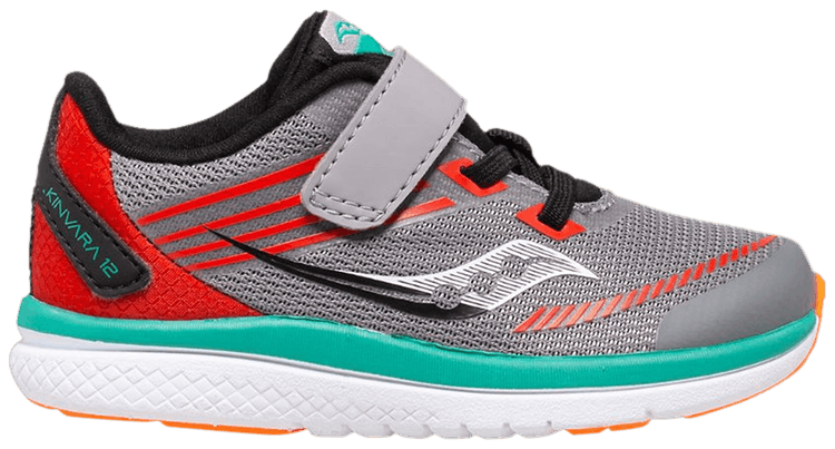 Saucony Kinvara 12 Little Kid Grey Orange