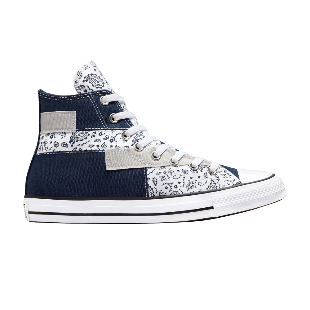 High 'Paisley Patchwork - Midnight Navy 