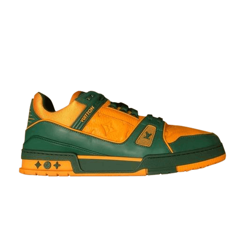 Green and orange trainers Clearance