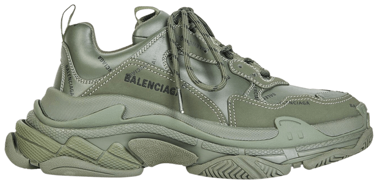 Buy Balenciaga men triple s green sneakers for $1,040 online on SV77,  536737/W2FA1/3510