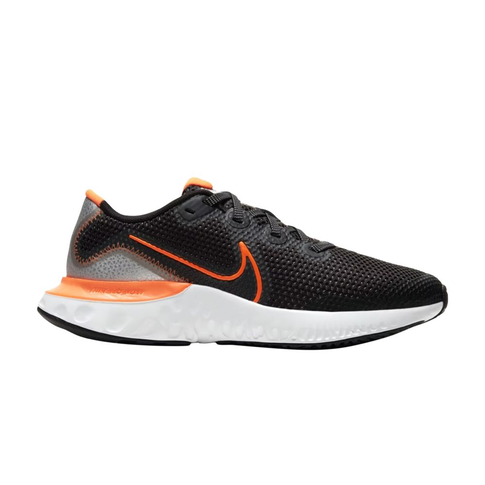 Pre-owned Nike Renew Run Gs 'total Orange' | Black | Kid's Size 7