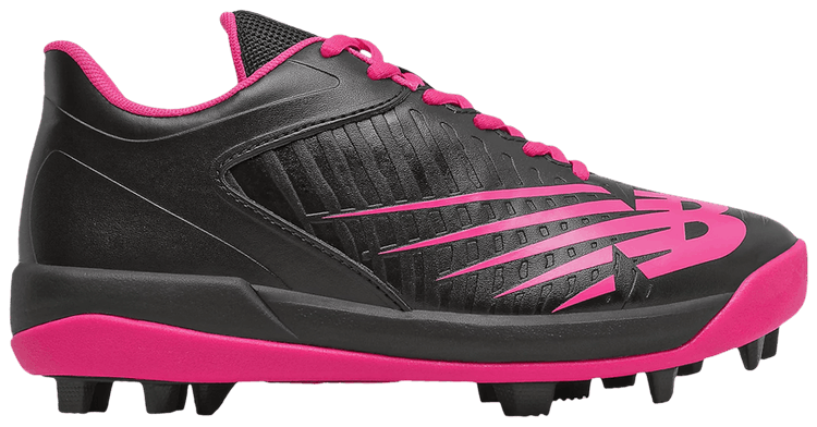 New Balance 4040 v6 Big Kid Rubber Molded   Black Pink