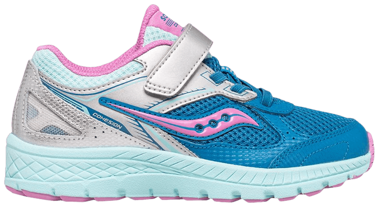 Saucony Cohesion 14 AC Big Kid Turq Pink