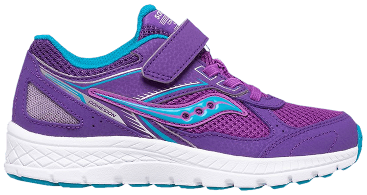 Saucony Cohesion 14 AC Big Kid Purple Turq