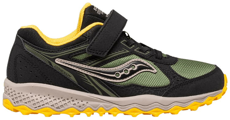 Saucony Cohesion 14 AC Big Kid Black Olive