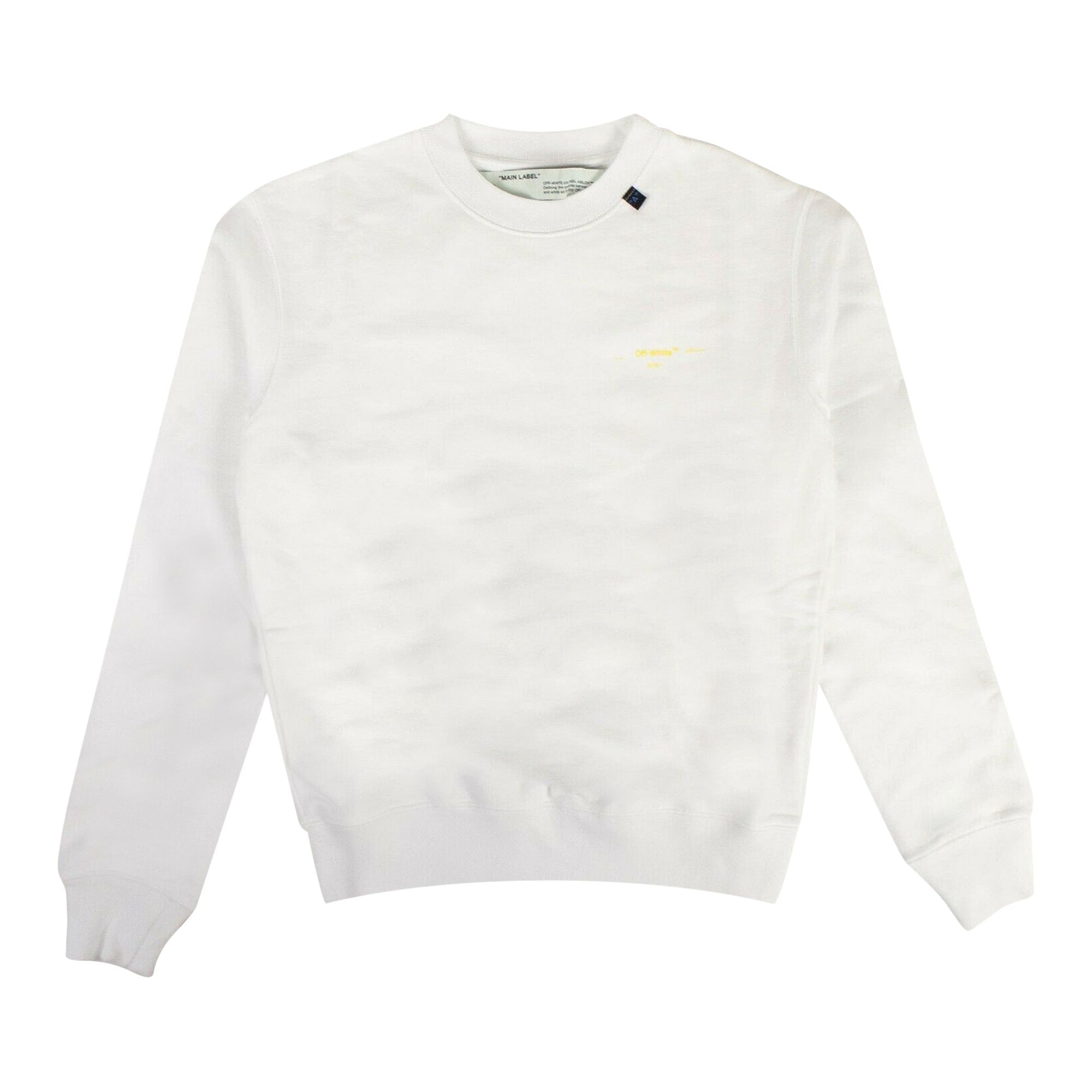 Off-White Acrylic Arrows Sweatshirt 'White' | Men's Size M