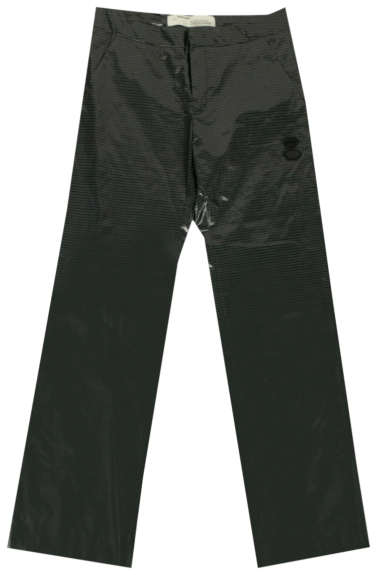 パンツ OFF WHITE Women Straight Pants OWCH020F23JER001 1000 Black Off White Trousers Black | VAZLUXE.COM