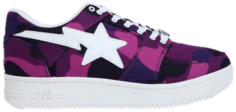 Bapesta M2 Low Purple Camo