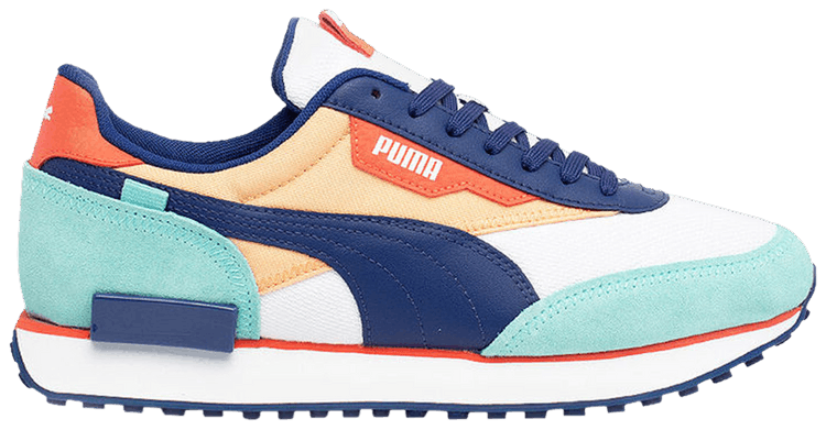 Future Rider Cs White Elektro Blue Peach Goat Future Rider Cs White Elektro Blue Peach Goat