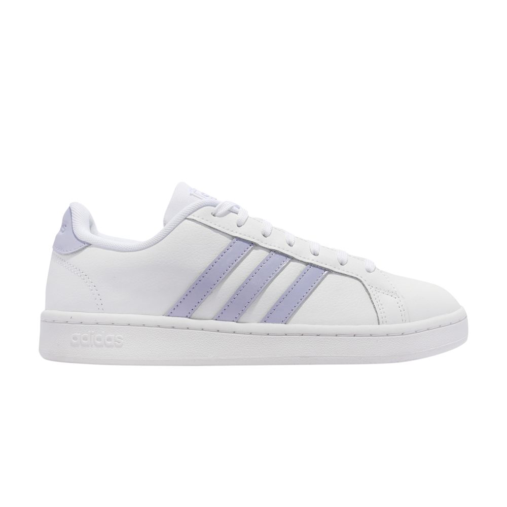 Pre-owned Adidas Originals Wmns Grand Court 'white Violet Tone'