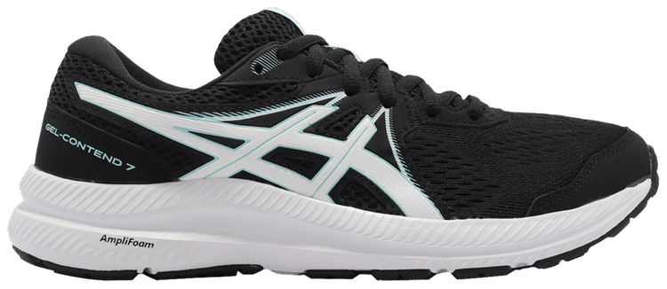 Asics Wmns Gel Contend 7 Black Clear Blue