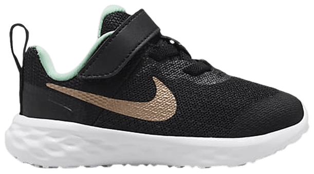 Nike Revolution 6 TD Black Metallic Red Bronze