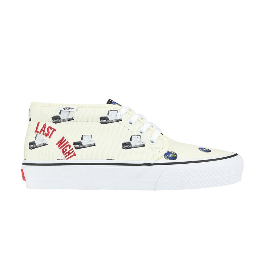 Pre-owned Vans Cali Thornhill Dewitt X Vault Chukka Boot Lx 'white Last Night On Earth'