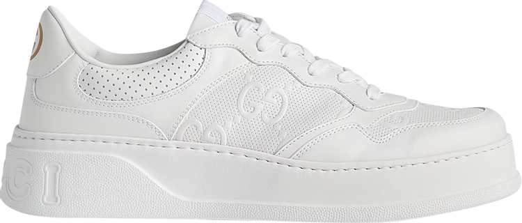 Gucci GG Embossed Sneaker 'White'