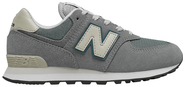 New Balance 574 Little Kid Wide Grey Sky Blue