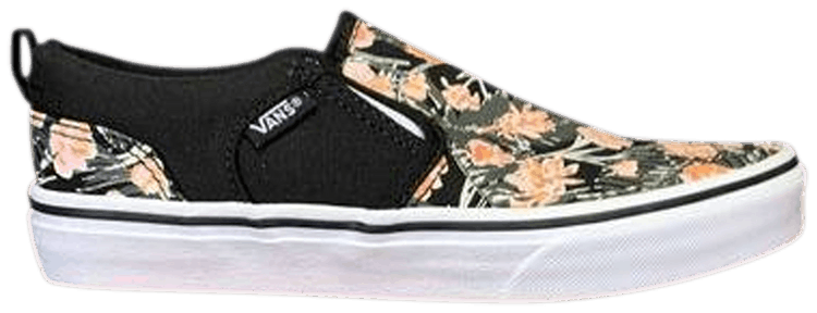 Vans Asher Kids Palm Floral