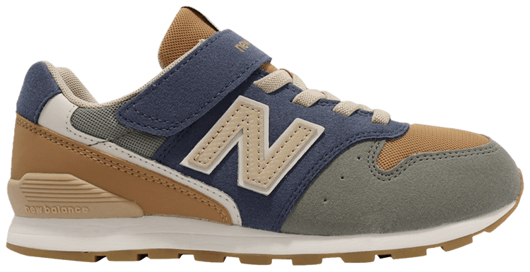 New Balance 996 Big Kid Wide Green Navy