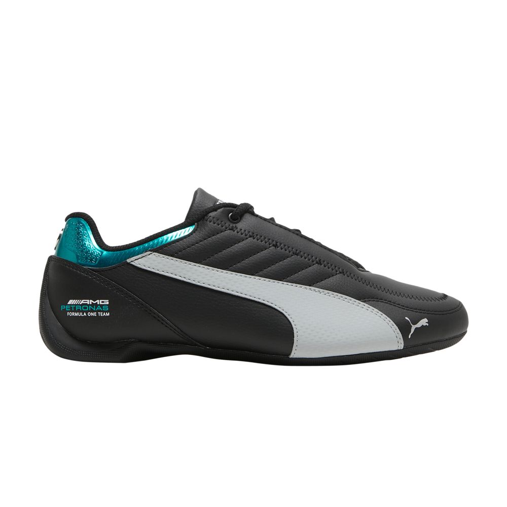 Puma Mercedes-AMG Petronas Motorsport x Future Kart Cat 'Black Mercedes Silver' | Men's Size 9.5