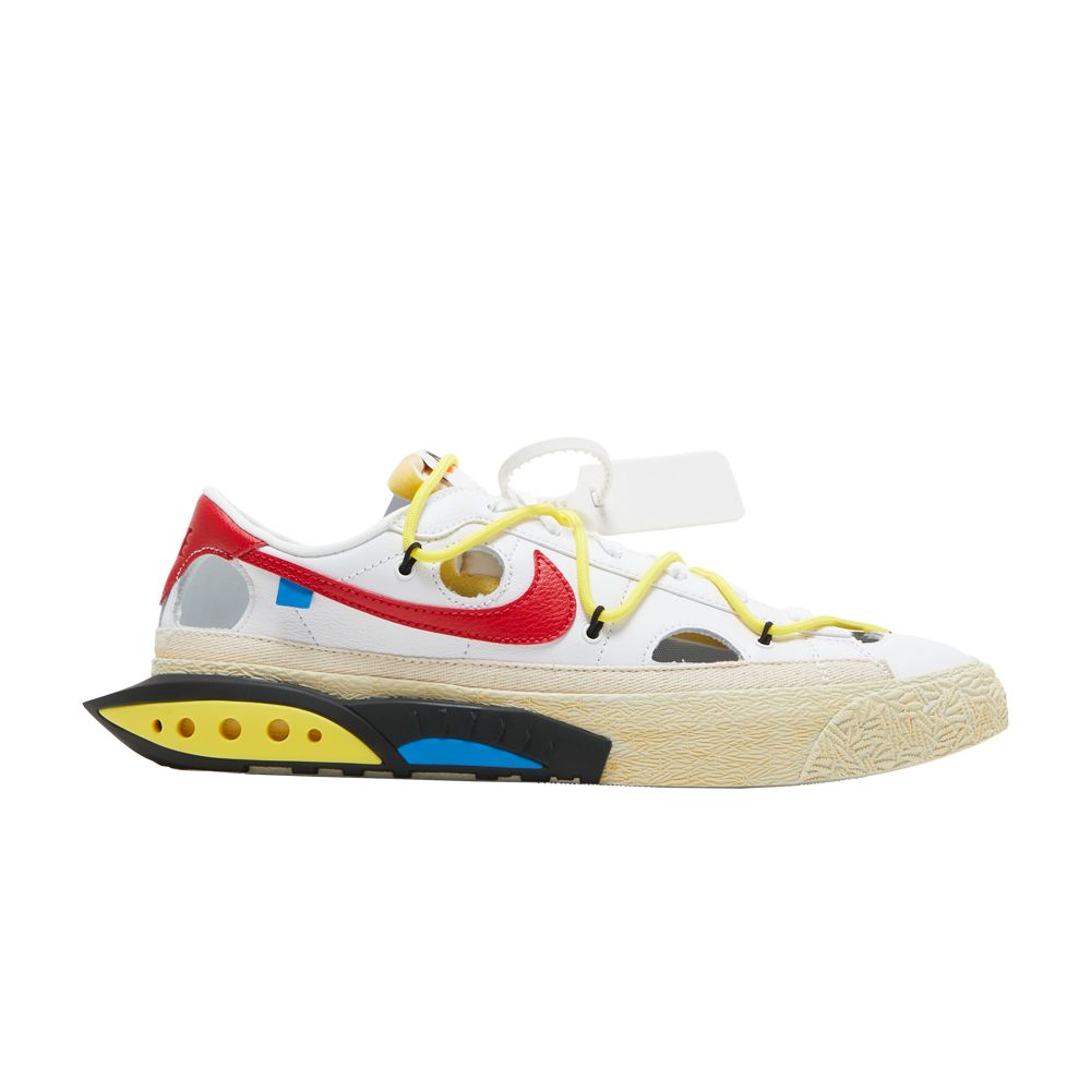 Nike Off-White x Blazer Low 'White University Red' | Men's Size 4