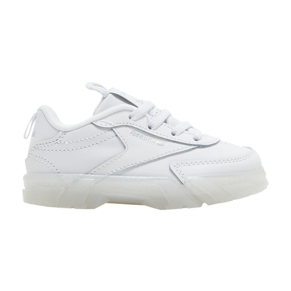 Pre-owned Reebok Cardi B X Club C Toddler 'triple White' | Infant Size 5
