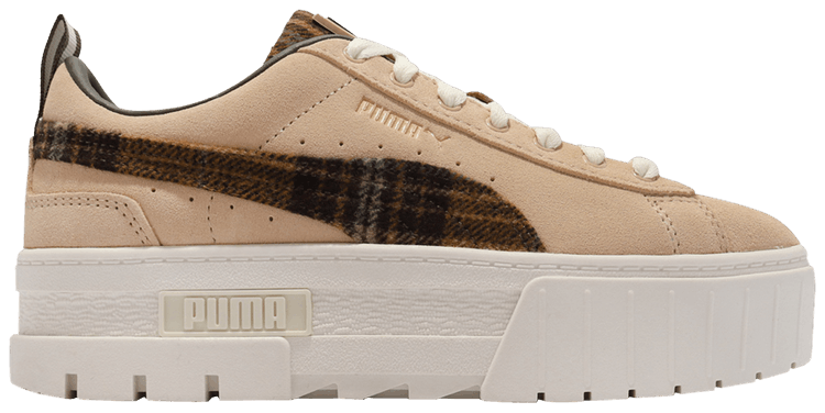 Puma Wmns Mayze Flannel   Pebble