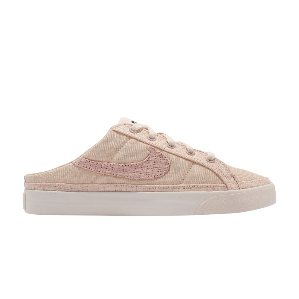Pre-owned Nike Wmns Court Legacy Mule 'pearl White Pink Oxford'