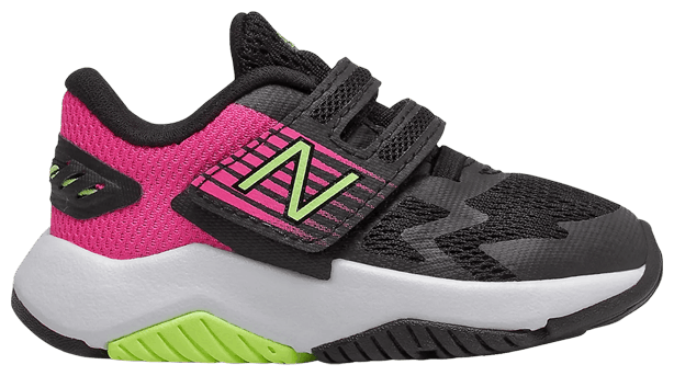 New Balance Rave Run Toddler X Wide Black Pink Glow