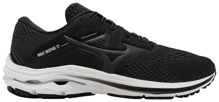 Mizuno Wave Inspire 17 Super Wide Black Grey