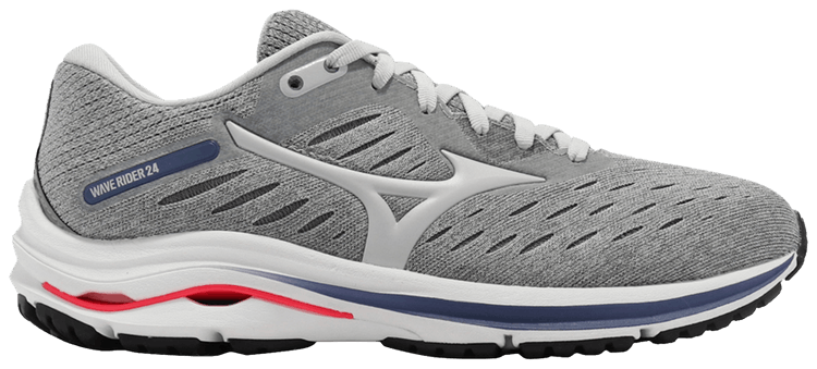 Buy Mizuno Wmns Wave Rider 24 Wide 'Grey Blue' - J1GD200646 | GOAT CA