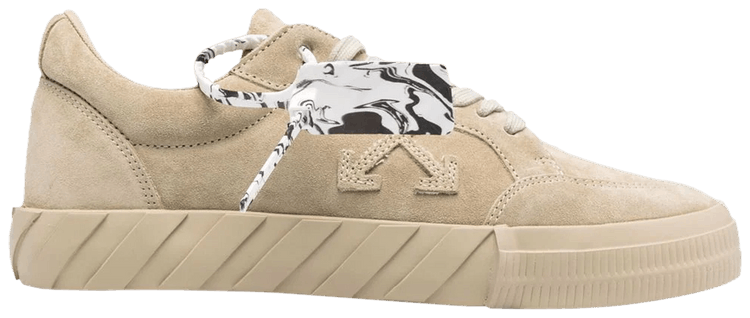 Off White Vulc Sneaker Beige