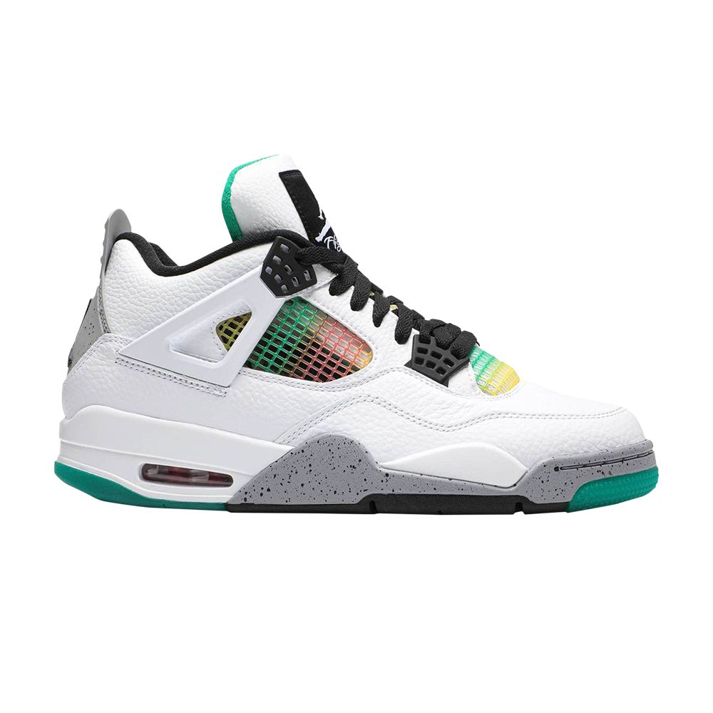 Pre-owned Air Jordan Wmns  4 Retro 'rasta' Sample | White | Women's Size 5.5